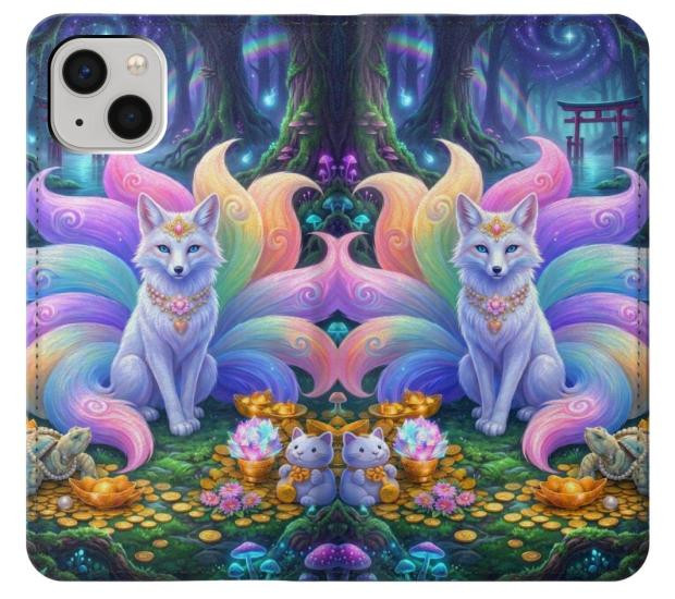 S4088 Fantasy Fox Spirit Magical Artwork Case For iPhone 13